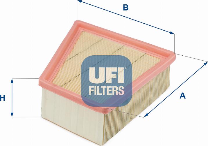 UFI 30.133.00 - Air Filter, engine www.autospares.lv