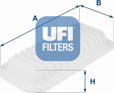 UFI 30.175.00 - Gaisa filtrs www.autospares.lv