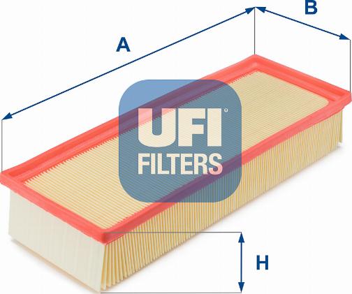 UFI 30.365.00 - Air Filter, engine www.autospares.lv