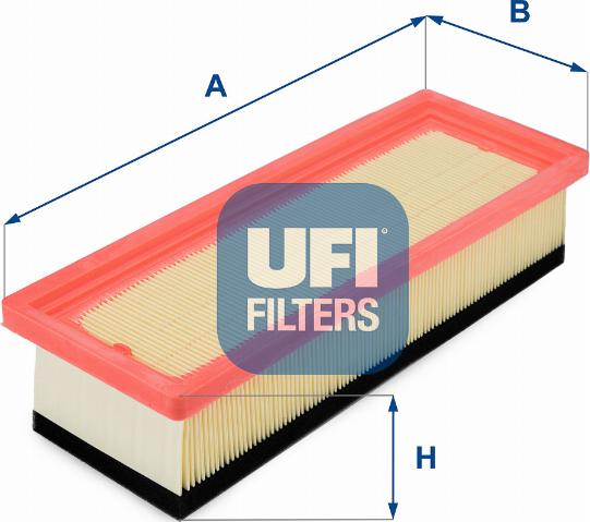 UFI 30.301.00 - Gaisa filtrs autospares.lv