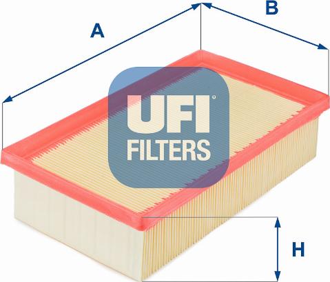 UFI 30.319.00 - Gaisa filtrs autospares.lv