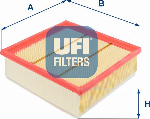 UFI 30.297.00 - Air Filter, engine www.autospares.lv