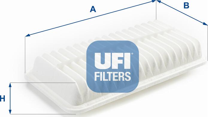 UFI 30.247.00 - Gaisa filtrs www.autospares.lv