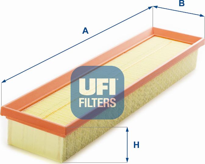 UFI 30.260.00 - Air Filter, engine www.autospares.lv