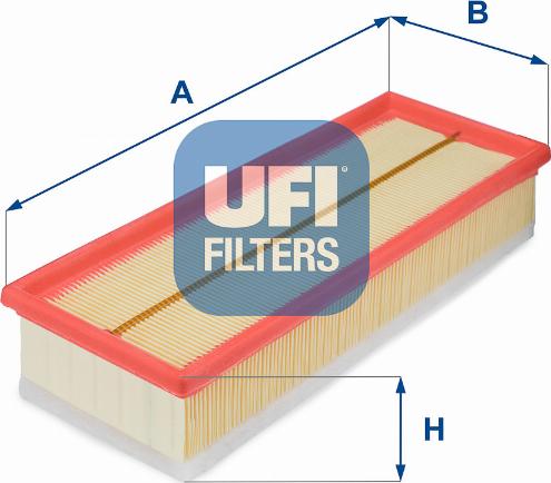 UFI 30.210.00 - Gaisa filtrs autospares.lv