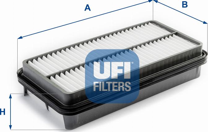 UFI 30.225.00 - Gaisa filtrs www.autospares.lv