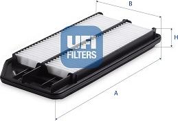 UFI 30.276.00 - Gaisa filtrs www.autospares.lv