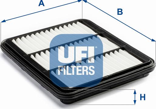 UFI 30.278.00 - Gaisa filtrs www.autospares.lv