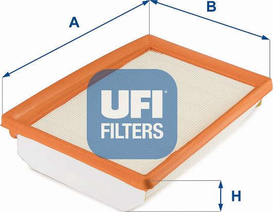 UFI 30.794.00 - Gaisa filtrs www.autospares.lv