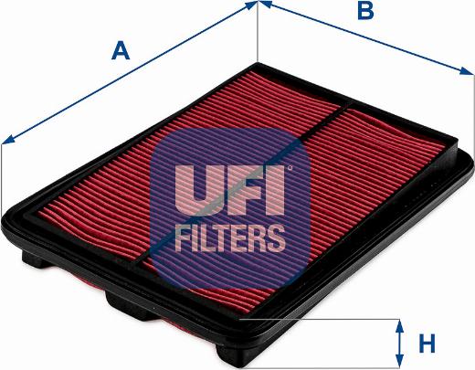 UFI 30.724.00 - Gaisa filtrs autospares.lv