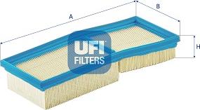 UFI 30.B42.00 - Gaisa filtrs www.autospares.lv