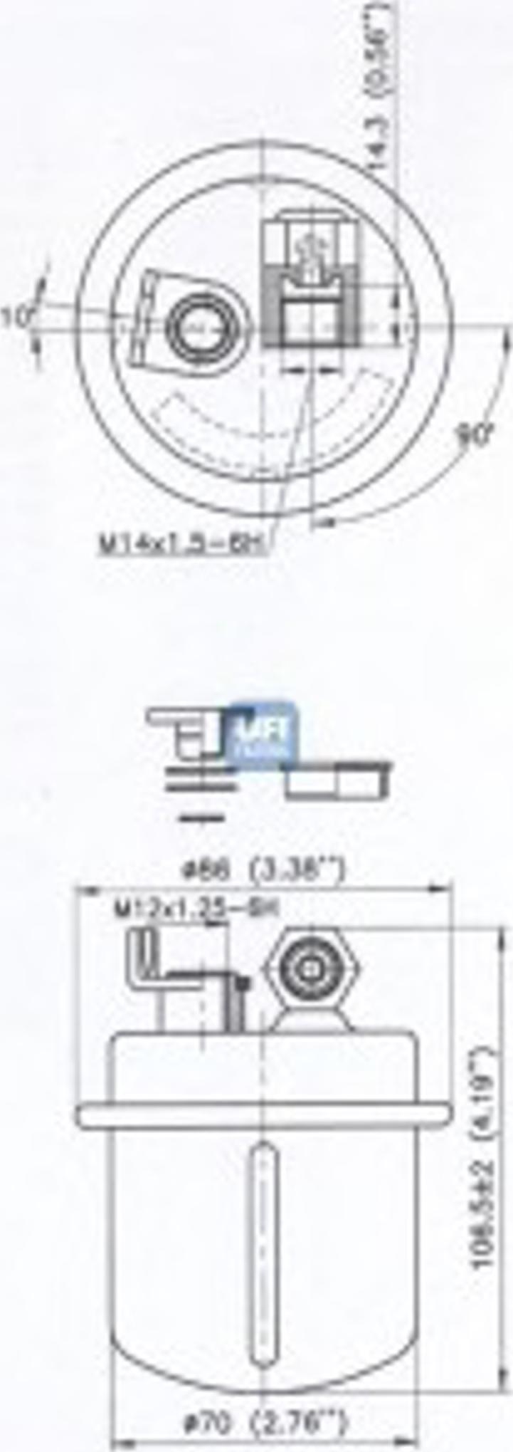 UFI 31.617.00 - Топливный фильтр www.autospares.lv