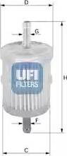 UFI 31.014.00 - Degvielas filtrs autospares.lv