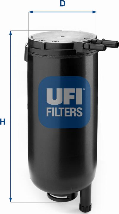 UFI 31.071.00 - Degvielas filtrs www.autospares.lv