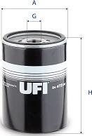 UFI 24.472.00 - Fuel filter www.autospares.lv