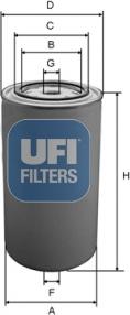 UFI 24.089.00 - Degvielas filtrs www.autospares.lv