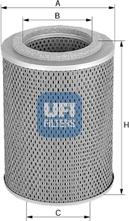 UFI 25.455.01 - Eļļas filtrs www.autospares.lv