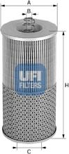 UFI 26.611.00 - Degvielas filtrs autospares.lv