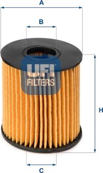 UFI 25.060.00 - Oil Filter www.autospares.lv