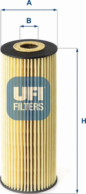 UFI 25.162.00 - Oil Filter www.autospares.lv