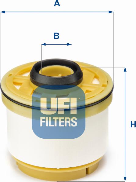 UFI 26.045.00 - Fuel filter www.autospares.lv