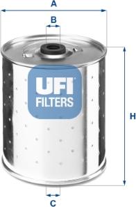 UFI 20.012.00 - Oil Filter www.autospares.lv