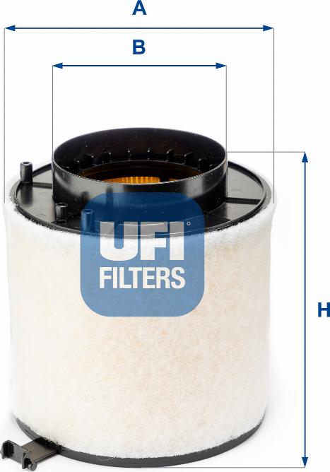 UFI 27.693.00 - Air Filter, engine www.autospares.lv