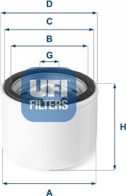 UFI 27.VGT.00 - Gaisa filtrs, Turbokompresors www.autospares.lv