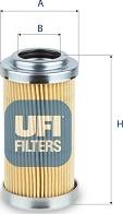 UFI 77.036.00 - Filtrs, Hidropacēlāja sistēma www.autospares.lv