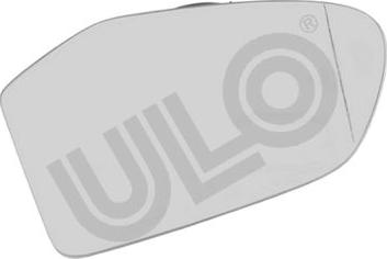 ULO 3038006 - Spoguļstikls, Ārējais atpakaļskata spogulis www.autospares.lv