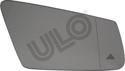 ULO 3139214 - Spoguļstikls, Ārējais atpakaļskata spogulis www.autospares.lv