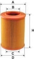 Uniflux Filters XA1499 - Gaisa filtrs www.autospares.lv