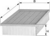 Uniflux Filters XA729B - Gaisa filtrs autospares.lv