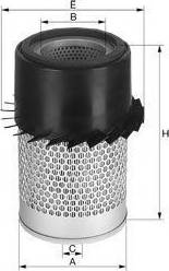 Uniflux Filters XA1205K - Gaisa filtrs www.autospares.lv