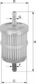 Uniflux Filters XB2 - Degvielas filtrs www.autospares.lv