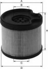 Uniflux Filters XN650 - Топливный фильтр www.autospares.lv