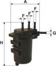 Uniflux Filters XN135 - Degvielas filtrs autospares.lv