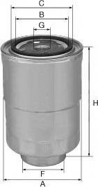 Uniflux Filters XN3003 - Fuel filter www.autospares.lv