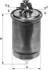 Uniflux Filters XN202 - Fuel filter www.autospares.lv