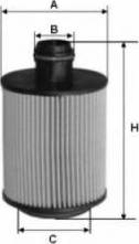 Uniflux Filters XOE61 - Oil Filter www.autospares.lv