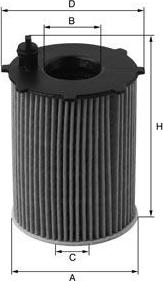 Uniflux Filters XOE155 - Eļļas filtrs www.autospares.lv