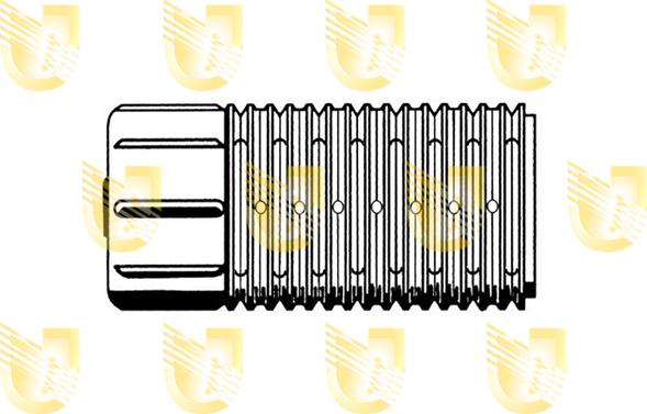 Unigom 391508 - Пыльник амортизатора, защитный колпак www.autospares.lv