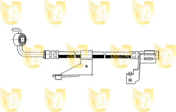 Unigom 377298 - Bremžu šļūtene autospares.lv