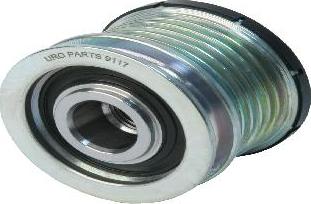 ÜRO Parts 5117591AA - Pulley, alternator, freewheel clutch www.autospares.lv