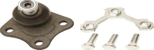 ÜRO Parts 1J0407366J - Balst / Virzošais šarnīrs www.autospares.lv