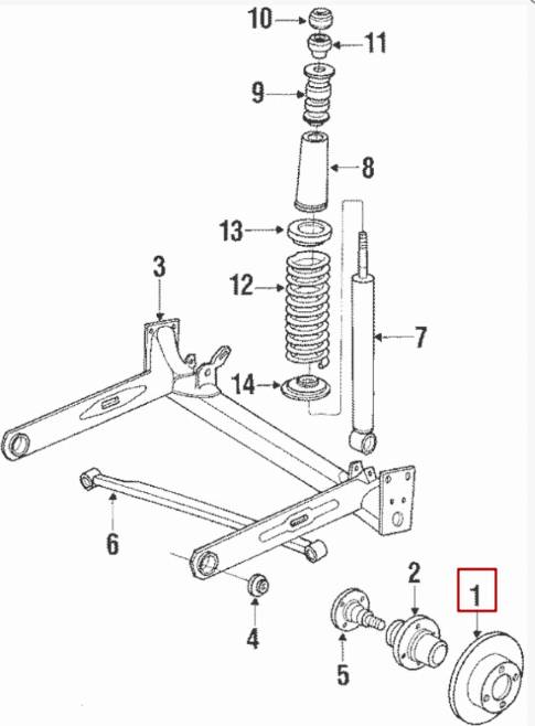 VAG 443 615 601 - Bremžu diski www.autospares.lv