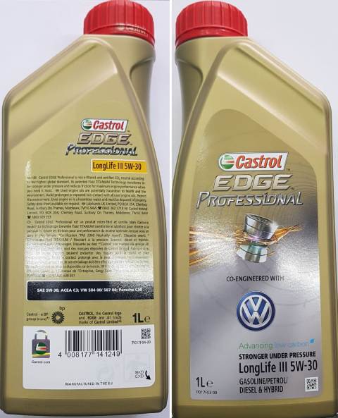 VAG 5W-30 Longlife 1L - Engine Oil www.autospares.lv