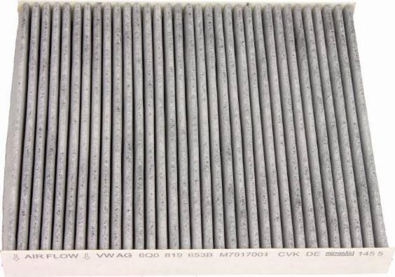 VAG 6Q0819653B - Filter, interior air www.autospares.lv