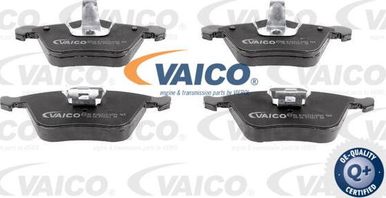 VAICO V95-0166 - Bremžu uzliku kompl., Disku bremzes www.autospares.lv