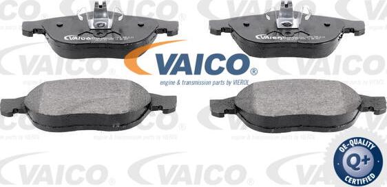 VAICO V46-0135 - Тормозные колодки, дисковые, комплект www.autospares.lv